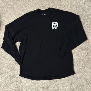 Disney Parks Spirit Jersey Disneyworld Classic Black with White Lettering